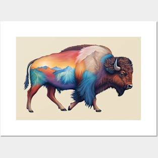 Bison Posters and Art